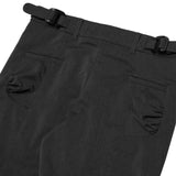 BEUTER® GREY MELANGE FLARE TROUSERS / BEUTER® グレーメランジ フレアトラウザーズ