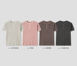 No.1322 PMヘンリーネックゴルジハーフTシャツ (4color)