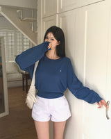 [MADE/夏ver.] Fluffy Basic Round Knitwear