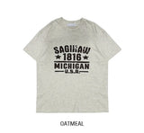 セグプリントクロップ半袖Tシャツ