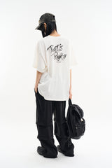 アマリロシャドープリンティドオーバーTシャツ