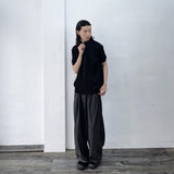 Minimal Textured Boxy Shirt