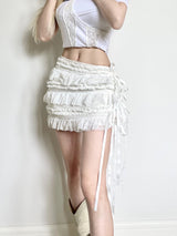 1337. Cancan cover ribbon mini sk (2color)