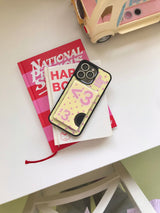 [MADE]ナンバー3 エモジ ケース+カードスロット(Lemon candy)
