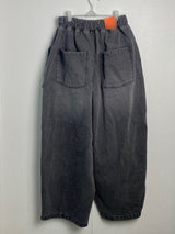 Two Pocket Balloon Big Denim Pants 2C
