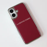 [MADE] LA BONNE TERRE SILVER EPOXY PHONE CASE