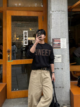 Sweet patch sweatshirt