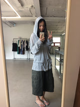 シルクフーディー + ナシ (4color)