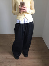 Summer Stitch Balloon Denim (2color)