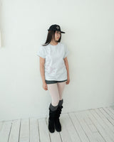 Do re mi T-shirt / white melange
