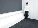 [DOJINOI] MUTE CROP SHIRTS WHITE