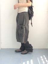 vintage shirring button t