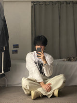 Daily Cargo String Balloon Wide Pants 3C