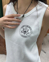 Eagle Waffle Sleeveless