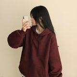 Telfo Basic Plain Fleece Hood