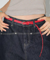 STUD SLIM BELT