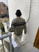 No.1074 cross nordic KNIT (3color)
