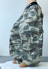 UNIQUE MILITARY CARGO COTTON PANTS💚🖤🤎