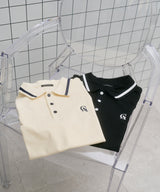 UNISEX ポロラインT