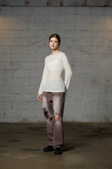 FAIRY WOOL LONG SLEEVE / IVORY
