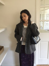[MD Pick] ヴィオルモヘアハーフコート (2 Colors)