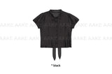 TIE SHEER SHIRT