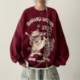 ギターキャットスウェットシャツ [Fleece]