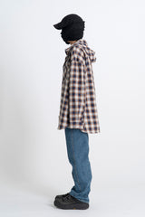 Newdent Hooded Check Shirt
