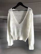 Flobe Deep V-Neck Net Knit
