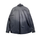 Flood cat brush western denim shirt
