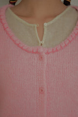 Muse Stitch Cardigan [Pink]