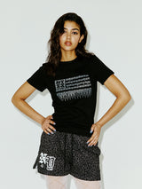 メタル NYX Tシャツ ブラック