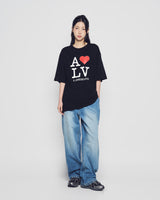 25FW LOVE ADLV 半袖Tシャツ ブラック
