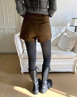 Deupi Suede Short Pants