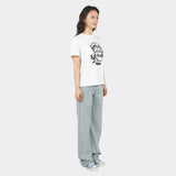 Hahoetal Graphic short sleeve t-shirts (White)