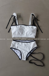 Coloring Ribbon Garter Belt Bikini