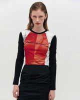 Draped Long Skirt _ BLACK