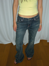 Devon low boots cut jeans