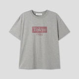 トーキョー プリント クロップ ショートスリーブ Tシャツ