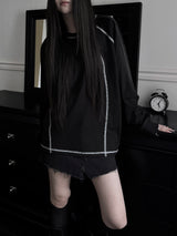 overfit track stitch T (unisex)