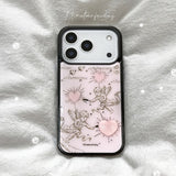 Love 3D Hearts Vintage Cupid MagSafe iPhone Case 