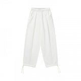 GLOSS WHITE TRAINIG PANTS