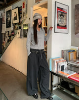 Wearing ストライプバンディングパンツ