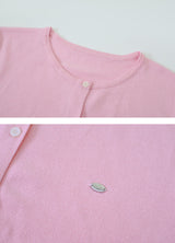 #OB Pendant Viscose Knit Round Cardigan (8color)