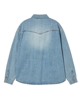 25FW WESTERN OVER FIT SHIRT LIGHT BLUE