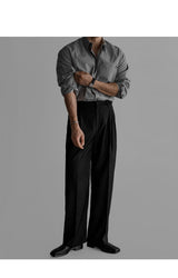 TR Vizo Wide Slacks [Black]