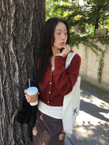 Bonf Cashmere Pocket Cardigan