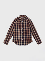 Curvy Line Shirt Brown