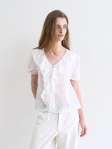 Sophie blouse (Ivory)