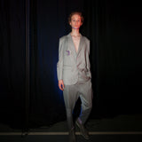 Suffering-Character purple Blazer